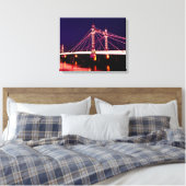 Albert-Brücke London Leinwanddruck (Insitu (Schlafzimmer))