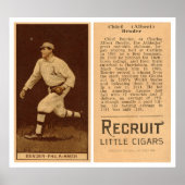 Albert Chief Bender Baseball 1912 Poster (Vorne)