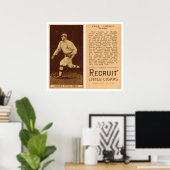 Albert Chief Bender Baseball 1912 Poster (Heimbüro)