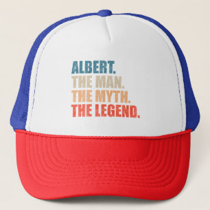 Albert der Mann der Mythos die Legende Truckerkappe