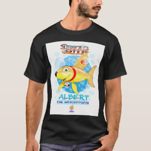 Albert der Wachhund-Fisch T-Shirt