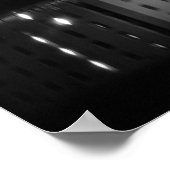 Albert dock B&amp;W Poster (Ecke)