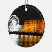Albert-Dock Komplex, Liverpool Großbritannien Keramik Ornament (Links)