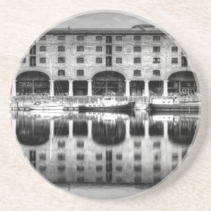 Albert Dock Liverpool Getränkeuntersetzer