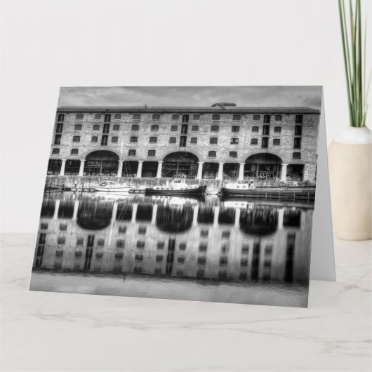 Albert Dock Liverpool Karte (Vorderseite)