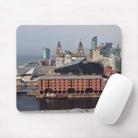 Albert-Dock Liverpool - Mousepad (Mit Mouse)