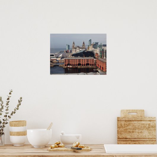 Albert Dock - Liverpool Poster (Küche)