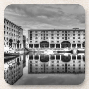 Albert Dock Liverpool Reflections Getränkeuntersetzer