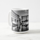 Albert Dock Liverpool Reflections Kaffeetasse (Vorderseite Links)