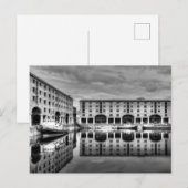 Albert Dock Liverpool Reflections Postkarte (Vorne/Hinten)