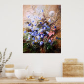 Albert Dürer Lucas: Harebells und Centaury Poster (Küche)