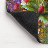 Albert Dürer Lucas: Walderdbeeren u. Schmetterling Mousepad (Ecke)