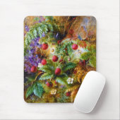 Albert Dürer Lucas: Walderdbeeren u. Schmetterling Mousepad (Mit Mouse)
