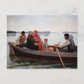 Albert Edelfelt - Auf die Feier gehen Postkarte (Vorderseite)