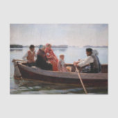 Albert Edelfelt - Auf die Feier gehen Seidenpapier (Vorderseite)