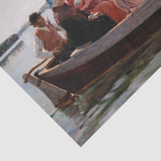 Albert Edelfelt - Auf die Feier gehen Seidenpapier (Ausschnitt)