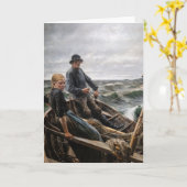 Albert Edelfelt - Auf See Karte (Gelbe Blume)