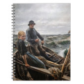 Albert Edelfelt - Auf See Notizblock (Vorderseite)