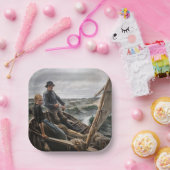 Albert Edelfelt - Auf See Pappteller (Party)