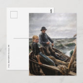 Albert Edelfelt - Auf See Postkarte (Vorne/Hinten)