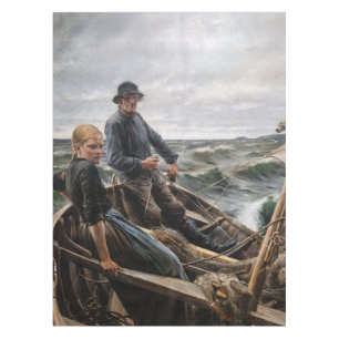 Albert Edelfelt - Auf See Tischdecke