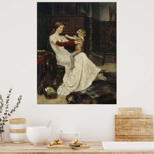 Albert Edelfelt Blanka CC0291 Poster 38 in 97cm (Küche)