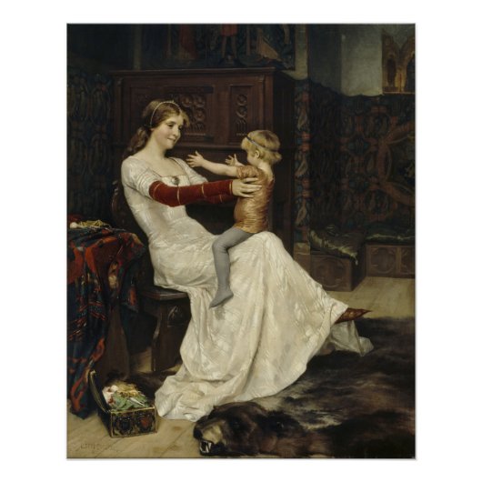 Albert Edelfelt Blanka CC0531 Perfect Poster (Vorderseite)