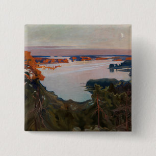 Albert Edelfelt - Blick über Haikko Button