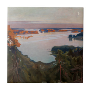 Albert Edelfelt - Blick über Haikko Fliese