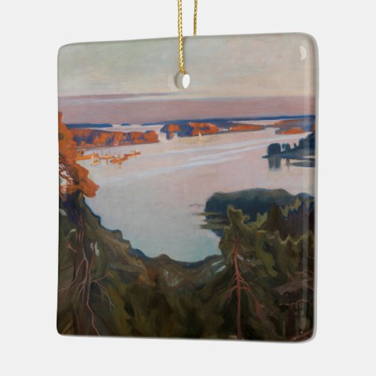Albert Edelfelt - Blick über Haikko Keramikornament (Links)