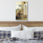 Albert Edelfelt - Christus und Maria Magdalene Leinwanddruck (Insitu (Schlafzimmer))