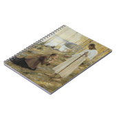 Albert Edelfelt - Christus und Maria Magdalene Notizblock (Linke Seite)