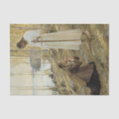 Albert Edelfelt - Christus und Maria Magdalene Seidenpapier (Vorderseite)