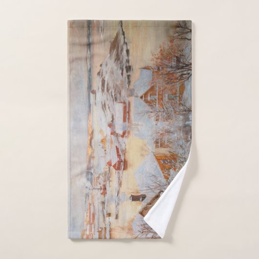 Albert Edelfelt - Dezember Day Badhandtuch Set (Handtuch)