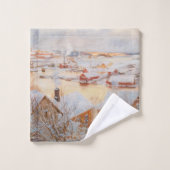 Albert Edelfelt - Dezember Day Badhandtuch Set (Waschlappen)