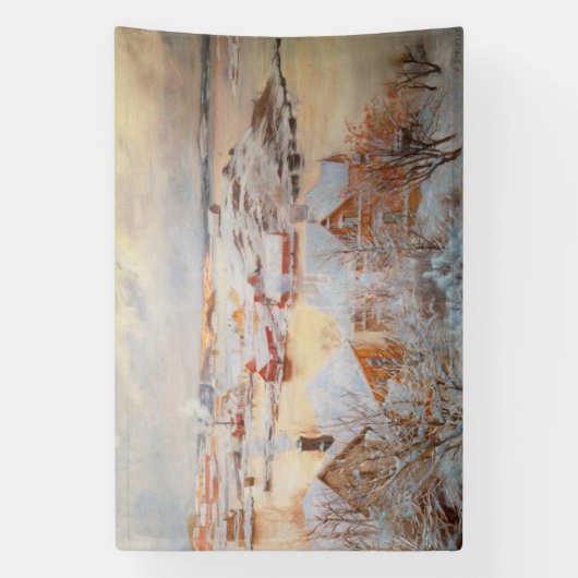 Albert Edelfelt - Dezember Day Banner (Vertikal)