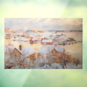 Albert Edelfelt - Dezember Day Fensteraufkleber (Blatt 3)