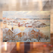 Albert Edelfelt - Dezember Day Fensteraufkleber (Blatt 2)