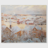 Albert Edelfelt - Dezember Day Geschenkpapier (Flach)