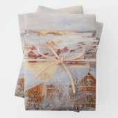 Albert Edelfelt - Dezember Day Geschenkpapier Set (Beispiel)