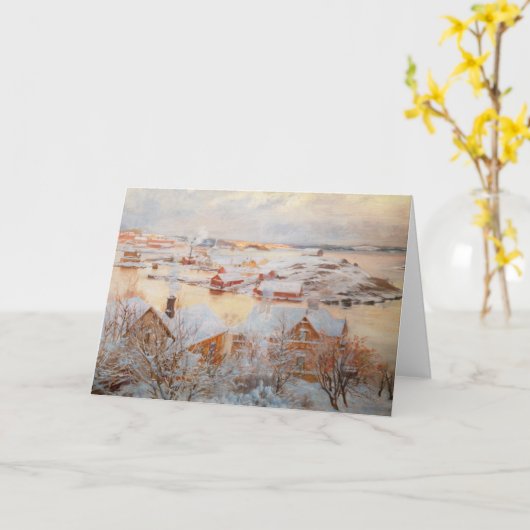 Albert Edelfelt - Dezember Day Karte (Gelbe Blume)