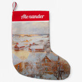 Albert Edelfelt - Dezember Day Kleiner Weihnachtsstrumpf (Vorderseite)