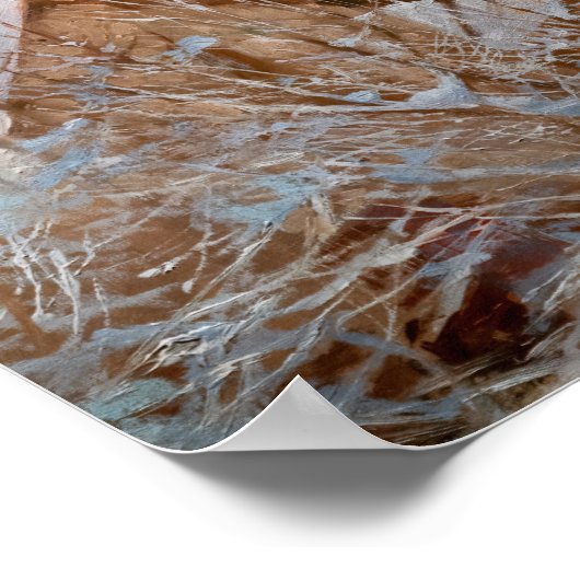 Albert Edelfelt - Dezember Day Poster (Ecke)