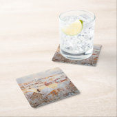 Albert Edelfelt - Dezember Day Rechteckiger Pappuntersetzer (Vor Ort)