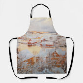 Albert Edelfelt - Dezember Day Schürze (Vorderseite)