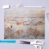 Albert Edelfelt - Dezember Day Seidenpapier (Handwerk)