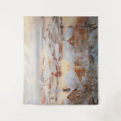 Albert Edelfelt - Dezember Day Wandteppich (Vorderseite)