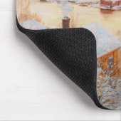 Albert Edelfelt - Dezembertag Mousepad (Ecke)