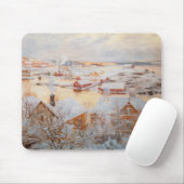 Albert Edelfelt - Dezembertag Mousepad (Mit Mouse)