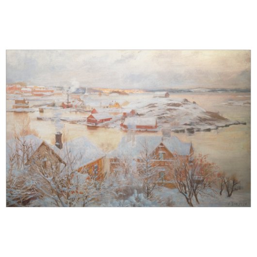 Albert Edelfelt - Dezembertag Stoff (Yard (91,4 cm))